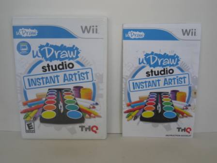 uDraw: Studio Instant Artist (CASE & MANUAL ONLY) - Wii